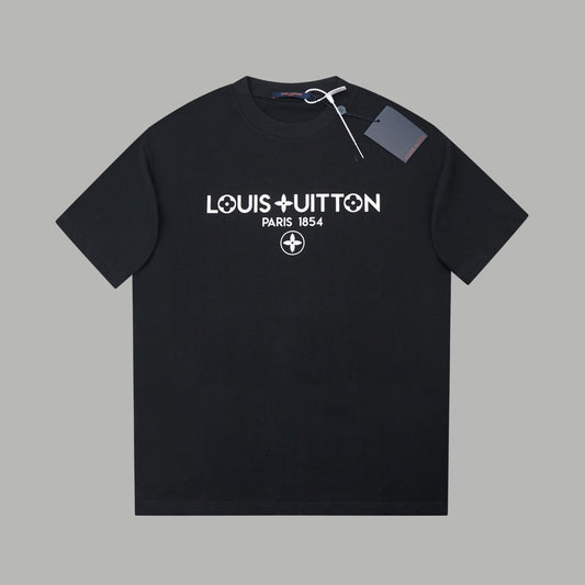 Simple letter printing t-shirt