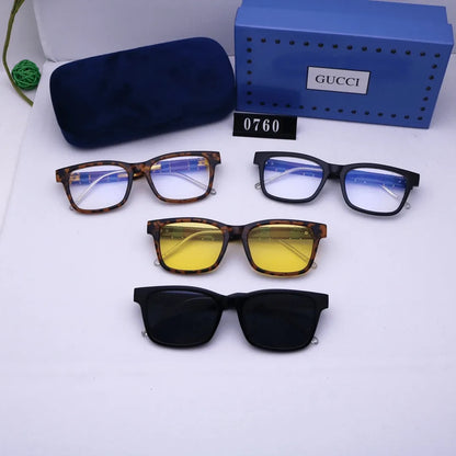 4-color retro classic all-match eyewear