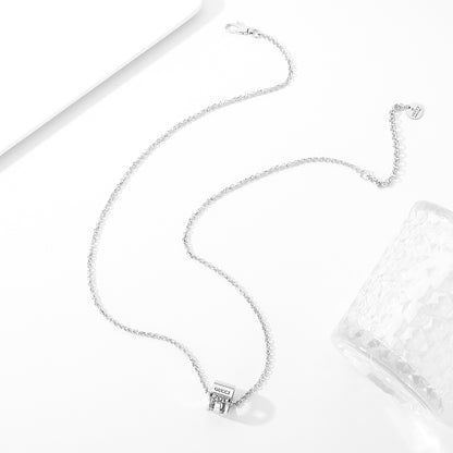 Hip Hop Cutout Necklace