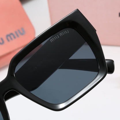 Fashion square frame universal sunglasses