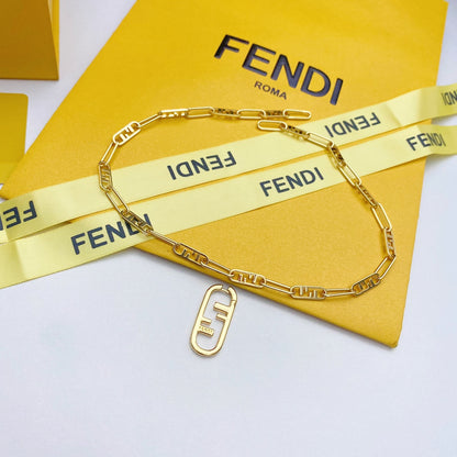 Oval Lock Necklace