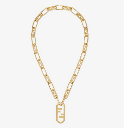 Oval Lock Necklace