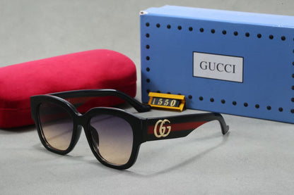 Round frame fashion sunglasses 1550
