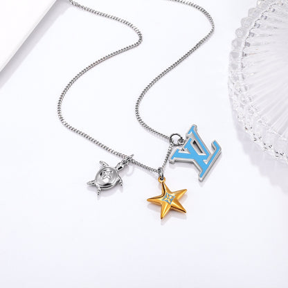 Lucky Star Turtle Necklace