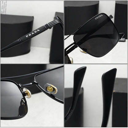 New polarized stylish casual metal sunglasses 5487