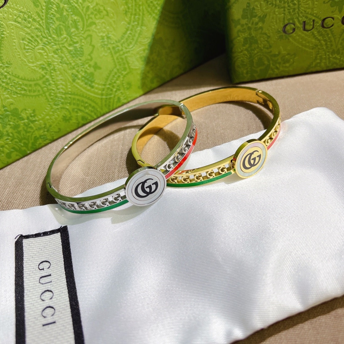 Letter Hollow Bracelet