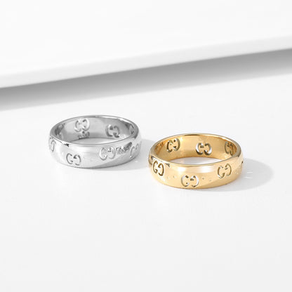 Cutout Curved Ring