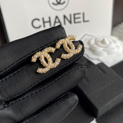 Unique Irregular Pearl Stud Earrings