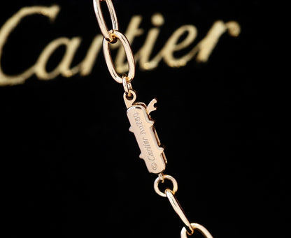 Nail Rhinestone Necklace
