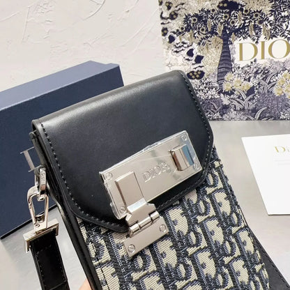 Monogram Jacquard Crossbody Phone Bag