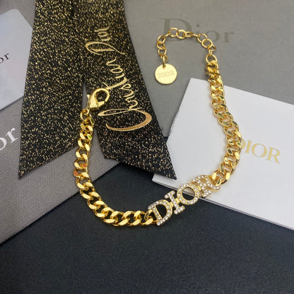 Classic Logo Letter Bracelet